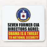 Seven Former CIA Directors Mouse Pad