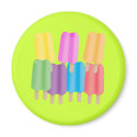 Seven Ice Pops magnets by lovemysweets Seven Ice Pops magnets