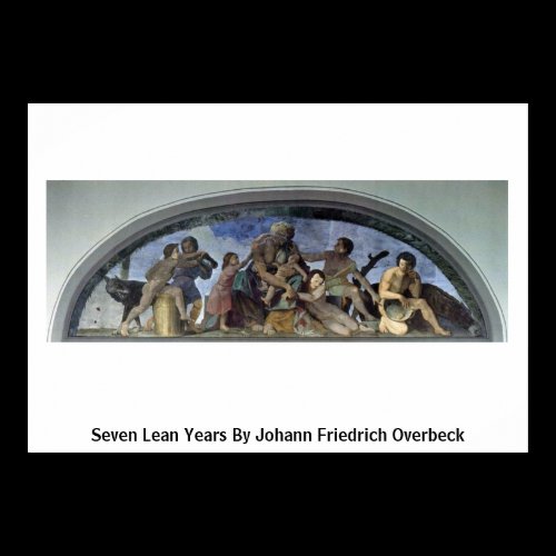 Seven Lean Years By Johann Friedrich Overbeck Print