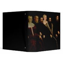 Seven members of the Soranzo Family Vinyl Binders