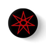 Seven Pointed Star - Otherkin Pinback Buttons