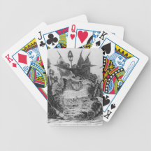 Seven presidents portrait playing cards