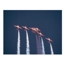 Seven Snowbirds Climbing Postcard