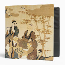 Seven wise men in the bamboo forest binders