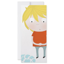 Seven years of bad luck personalized rack card