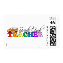 Seventh Grade Teacher postage