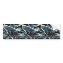 Seventy seven brave soldiers by Kuroki,Hannosuke Bumper Sticker