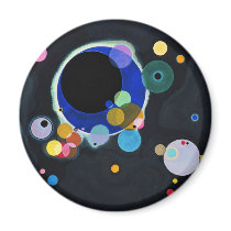Several Circles Fridge Magnets