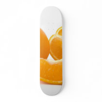 Several Juicy Oranges skateboards