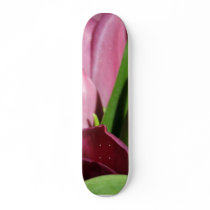 Several Pink Tulips skateboards