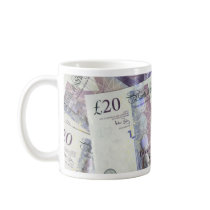 Several Pound Bills New British0 Pounds Money mugs by lifesphere Several Pound Bills New British0 Pounds Money mugs