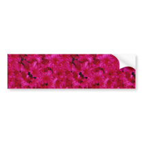 Several red azaleas bumper stickers