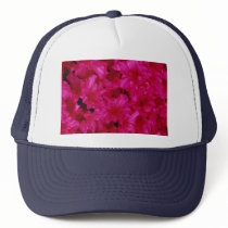 Several red azaleas trucker hat