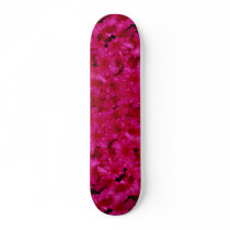 Several red azaleas skate deck