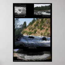Several Whitewater pictures Poster