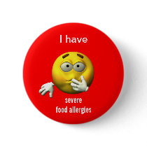 Severe food allergies button