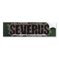 Severus Bumper Sticker bumper stickers
