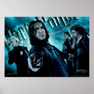 Severus Snape With Death Eaters 1 print