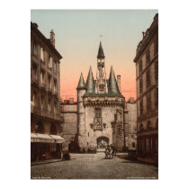 Sevigne gate, Bordeaux, France posters