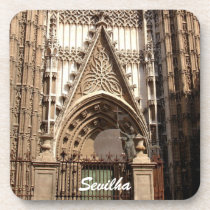 Sevilha Cathedral Cork Coaster cork coasters