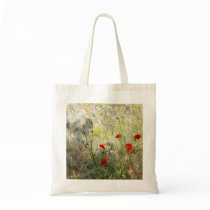 Sevillian Poppy Tote