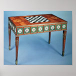 Sevres games table with porcelain plaques poster