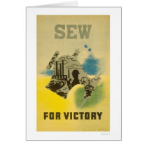 Sew For Victory WWII 1941 WPA cards