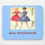 Sew Gathered Mouse Pad