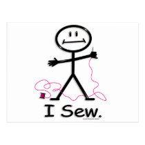 Sew postcards