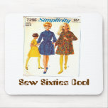 Sew Sixties Cool Mousepad