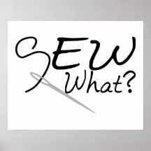 Sew What Poster