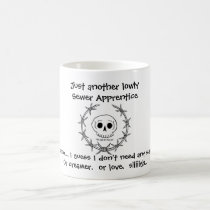 Sewer Apprentice Mug by lauramellin Sewer Apprentice Mug