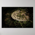 Sewer Cover in Art Print