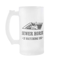 Sewer Horse is watching you mugs by strk3 Sewer Horse is watching you mugs