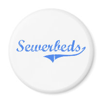 Sewerbeds Massachusetts Classic Design Magnet