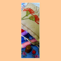 Sewing and embroidery business cards