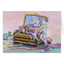 SEWING BOX FAERIE by SHARON SHARPE cards