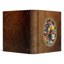 Sewing - Buttons - Bunch of Buttons 3 Ring Binder