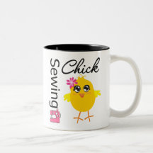 Sewing Chick Coffee Mugs
