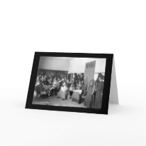 Sewing Class Howard University 1900 Greeting Card