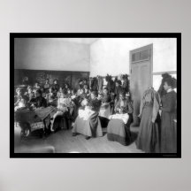 Sewing Class Howard University 1900 Print