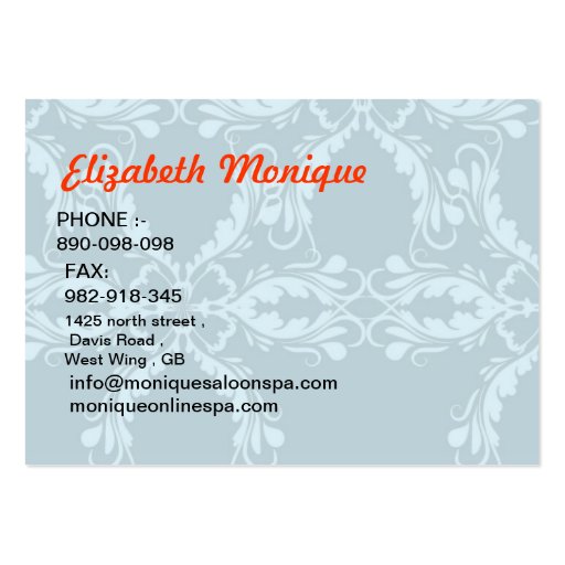 Sewing Couture black couture stitching seamstress Business Cards (back side)