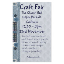 Sewing, Embroidery and Decorative Crafts Fair Flye Custom Flyer