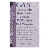 Sewing, Embroidery and Decorative Crafts Fair Flye Full Color Flyer