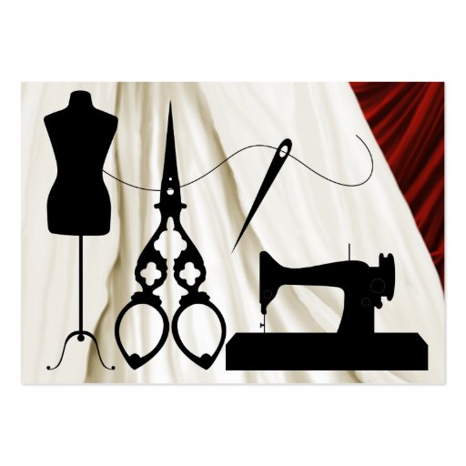 Sewing / Fashion / Seamstress - SRF Business Card Template