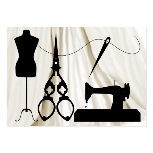 Sewing / Fashion / Seamstress - SRF Business Card Templates