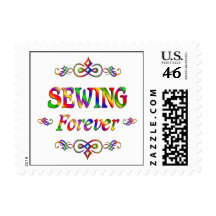 Sewing Forever Stamps