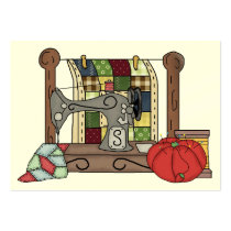 Sewing Gift Enclosure / Seamstress Card Business Cards