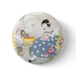 Sewing in a Garden of Foxglove & Poppies Buttons