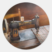 Sewing - It's just Black and White Stickers